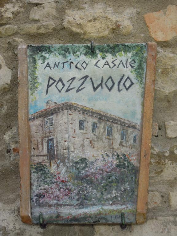 فيلا Antico Casale Pozzuolo Seggiano المظهر الخارجي الصورة